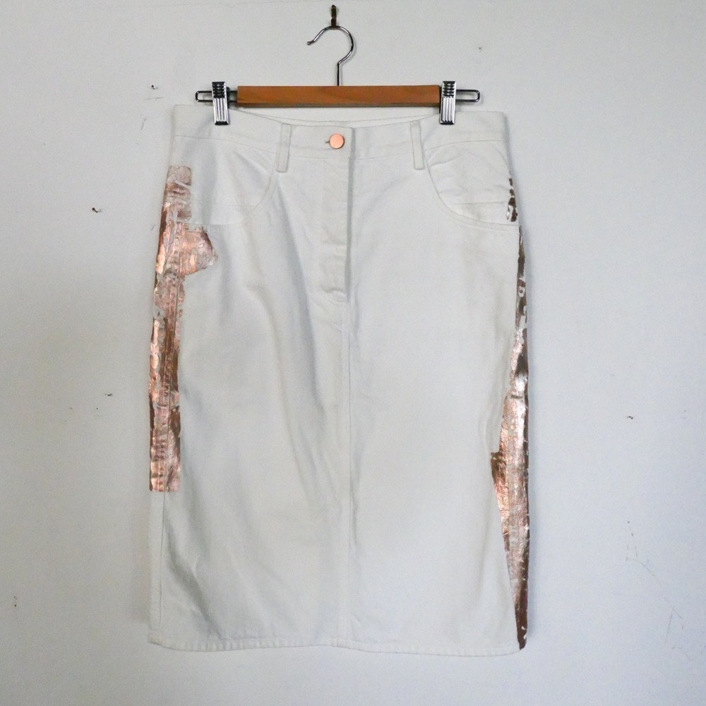Alexander Wang Runway 2011 denim skirt